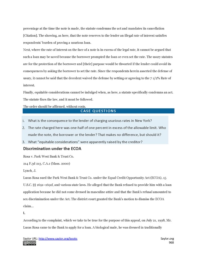 Business Law and the Legal Environment - Page 968